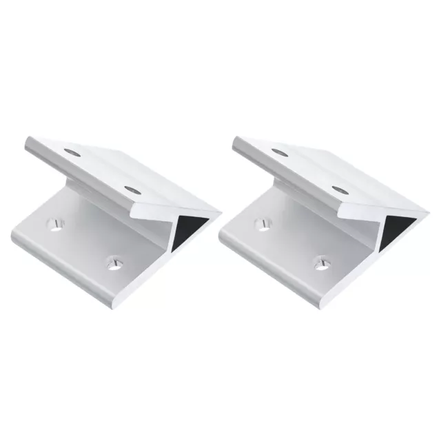 2pcs 45 Degrés Angle Aluminium Supports Joint Connecteurs pour 6060 Série