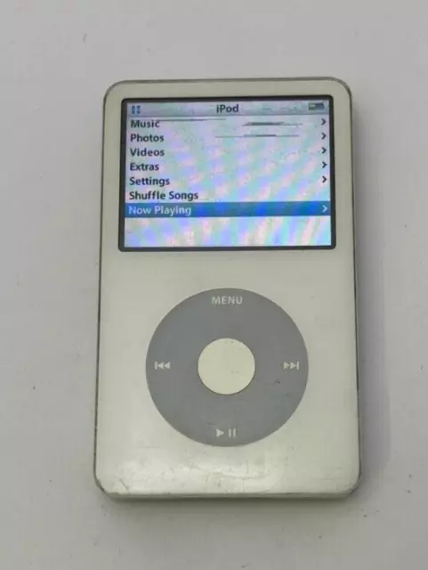 Apple iPod Classic 5th Generation 60GB A1136 White, dead pixels