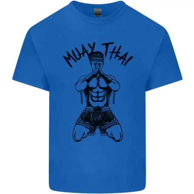 T-shirt top Muay Thai Fighter arti marziali miste MMA da uomo cotone 2