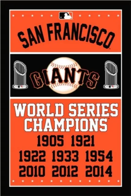 San Francisco Giants Flag 3x5ft Banner Polyester Baseball World Series giants017