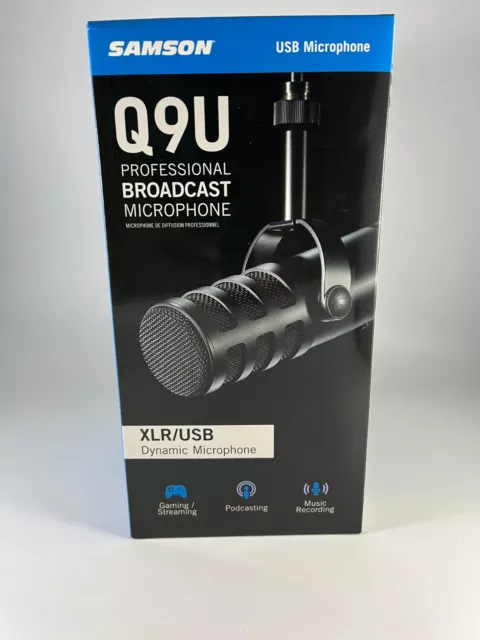 SAMSON Q9U XLR/USB Professional Broadcast Dynamic Microphone $169.99 ...