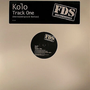 Kolo - Track One Stereo Underground Remixes - Used Vinyl Record 12 - M1325S
