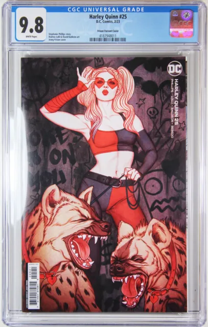 Harley Quinn #25 (Jenny Frison 1:25 Ratio Variant) Comic Book ~ Cgc 9.8 Nm/M