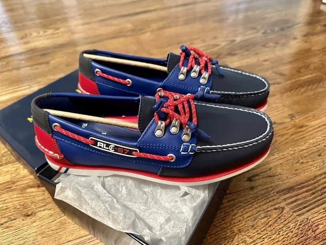 MENS BOAT SHOES Polo Ralph Lauren P 67 Limited Edition Merton Sz 9 Leather 149.00 PicClick