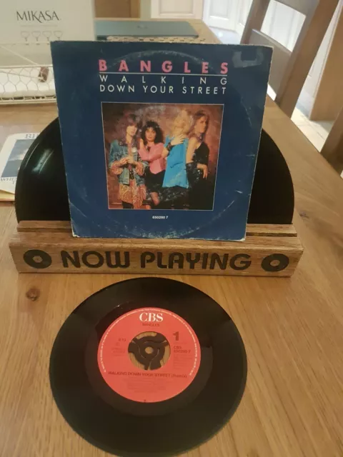 BANGLES Walking Down Your Street 1986 7" Vinyl VG+