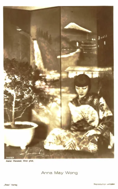 Anna May Wong Original-Ross- Cartolina No. 1859 I