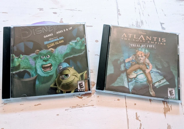 DISNEY'S ATLANTIS THE Lost Empire Trial By Fire & Monsters, Inc. Scare ...