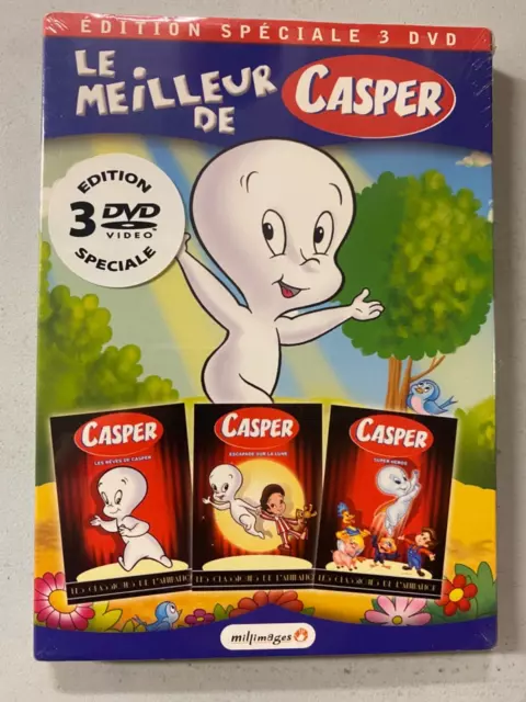 Coffret 3 Dvd Film Dessin Animé Le Meilleur Du Fantome Casper Neuf