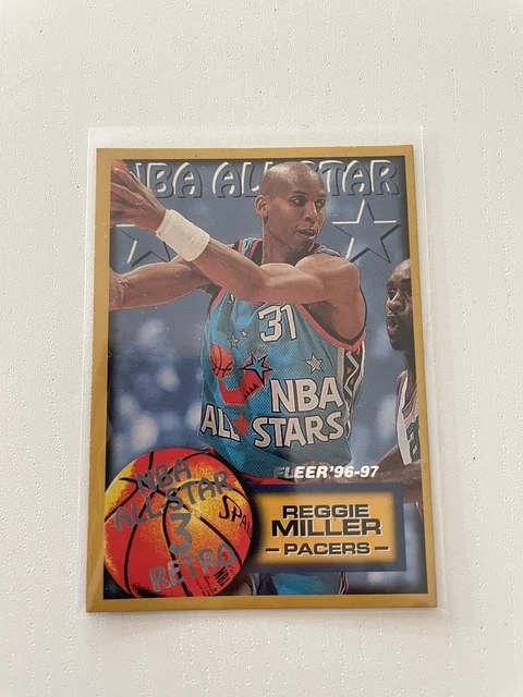 NBA Reggie Miller 95-96 Finest Refractor（BASKETBALL CARD REGGIE 