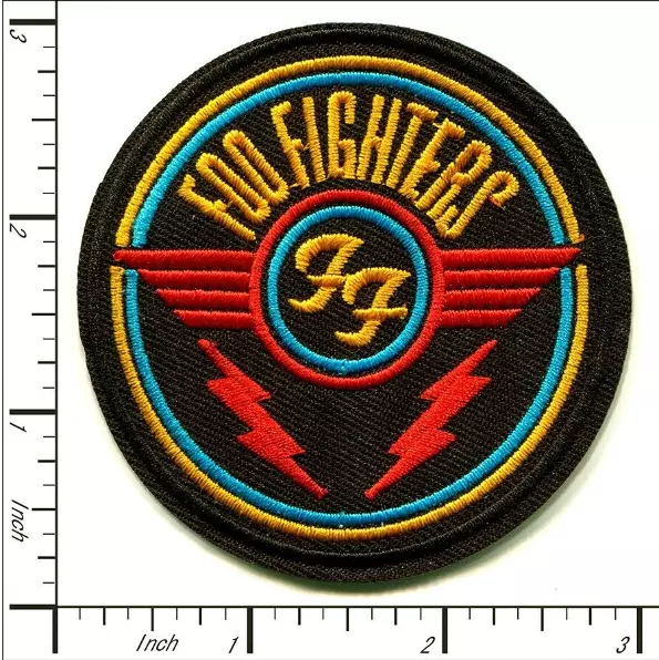 Foo Fighters Embroidered  Sew/Iron On Band Patch