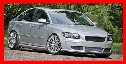 VOLVO S40 BEFORE facelifting 2004 2007 R DESIGN BODY KIT
