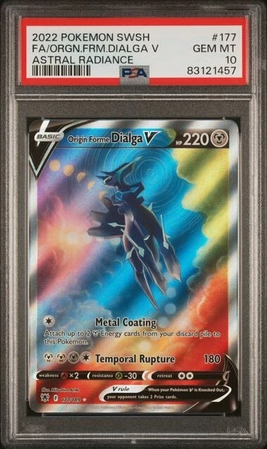 ORIGIN FORME DIALGA V - 177/189 - PSA 10 EDELSTEINE neuwertig - Astral ...