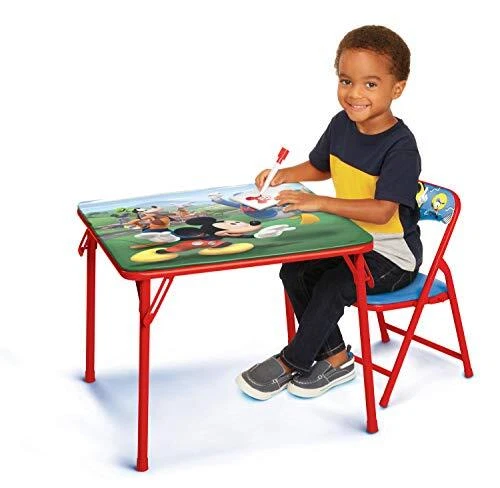 Kids Table & Chair Set, Junior Table for Toddlers Ages 2-5 Years ,20" x 20"