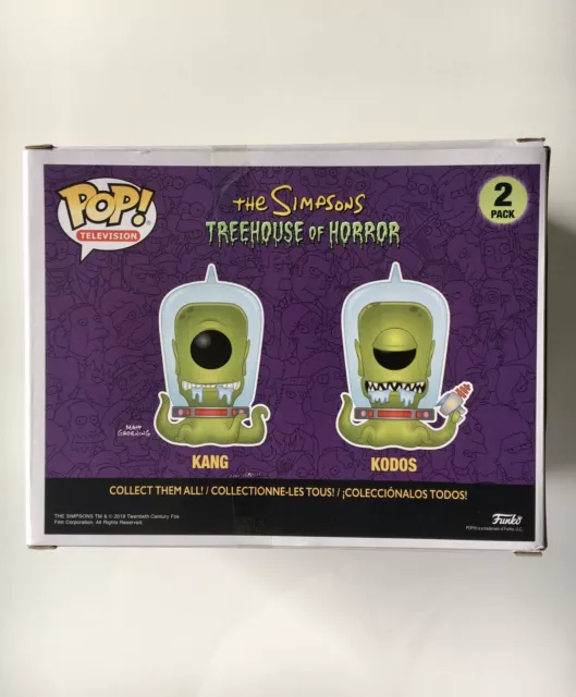 Funko Pop! Kang and Kodos (Glow in the Dark) (2-Pack) [Summer Convention] 3