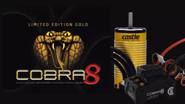 Castle Creations Cobra 8 6S 1/8 Brushless Motor & ESC Combo 2200Kv