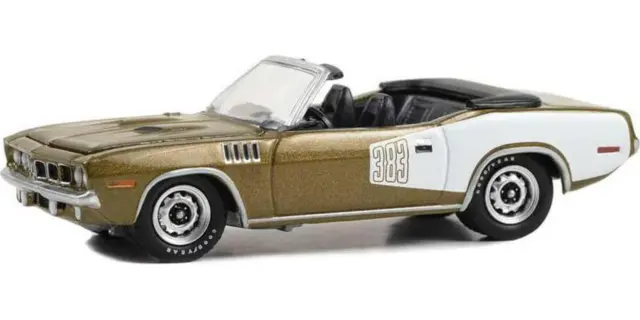 1971 Plymouth 'Cuda Convertible Tawny Barrett-Jackson Scottsdale Edition 13 1:64