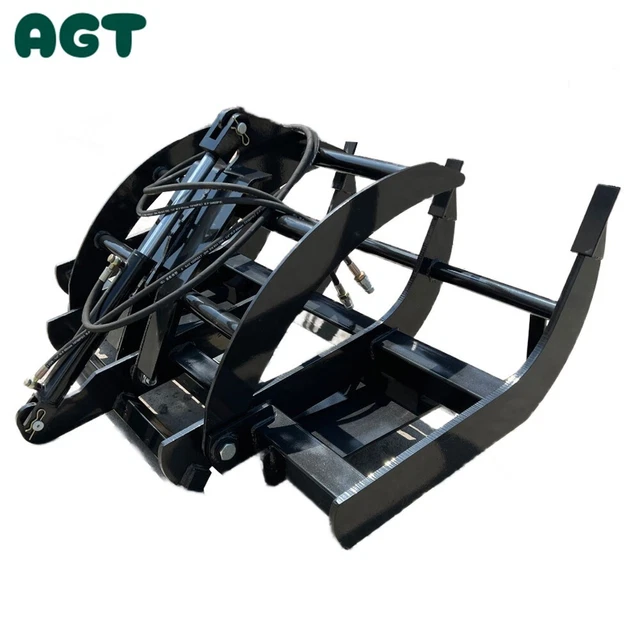 AGT Skid Steer Grapple Bucket Attachment Cutting edge 3/4"*6"