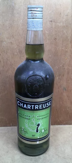 ancienne bouteille liqueur Peppermint A Roqué ( apéritif,digestif, vin, alcool)