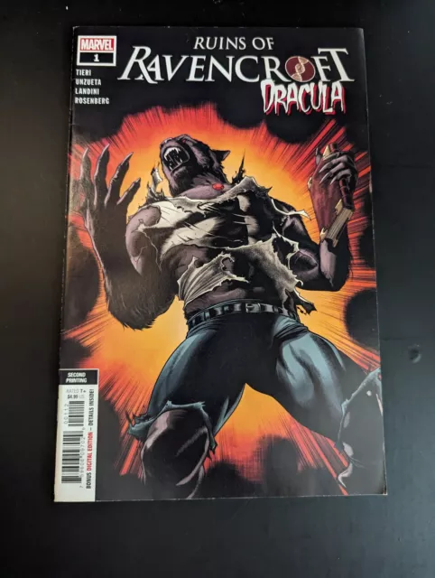 Ruins of Ravencroft: Dracula #1 Marvel Comics 2nd Print