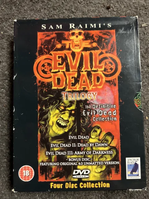 Evil Dead 2 Dead By Dawn Bruce Campbell Region 4 DVD VGC