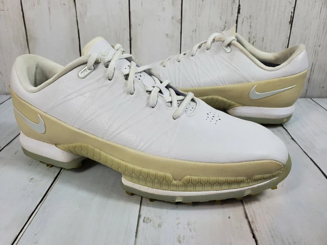 MENS SZ 9 Nike AIR ZOOM ATTACK Golf Shoes Cleats White  display picture 2
