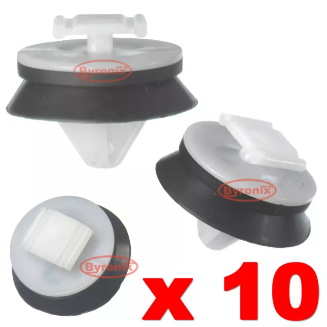 Citroen Berlingo Peugeot Partner Door Moulding Clips Side Trim Exterior Plastic