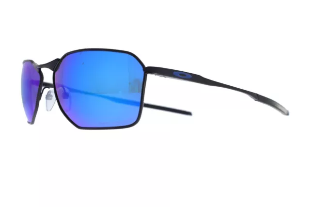 OAKLEY SAVITAR Satin Black / Prizm Sapphire Polarized 6047-05