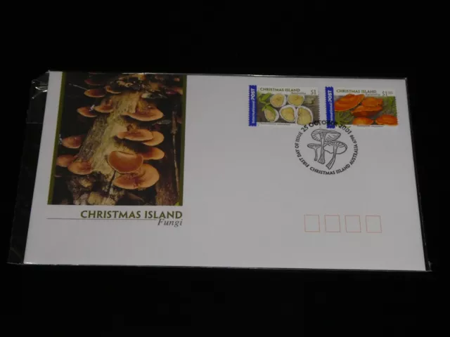 2001 Christmas Island Fungi FDC