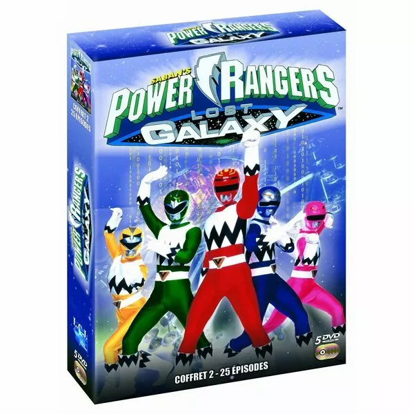 DVD - Power rangers : Lost Galaxy - coffret 2