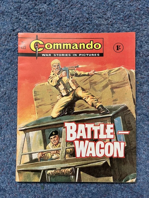 Commando Kriegsgeschichten in Bildern Comics Nr. 422 Kampfwagen