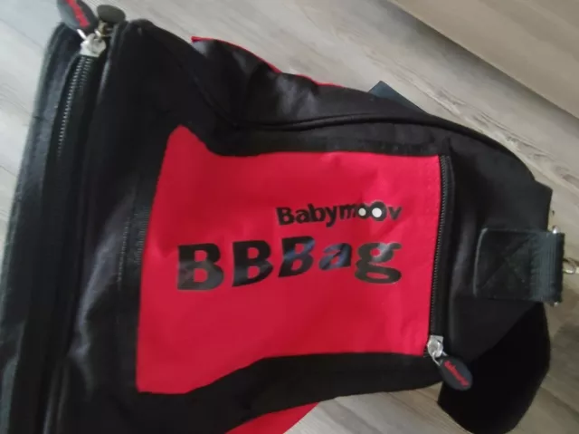 ★★ babymoov a043503 sac à langer vide ROUGE et NOIR 2