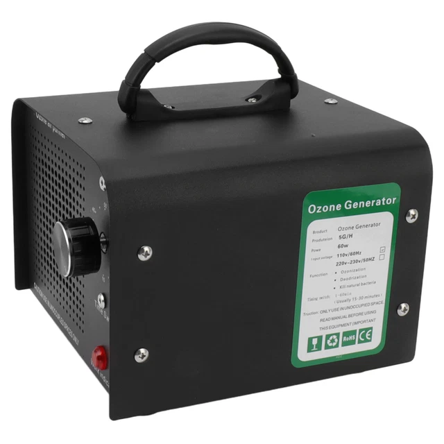 (EU Plug 230V)Générateur D'Ozone Commercial 5000mg/h O3 Machine Home