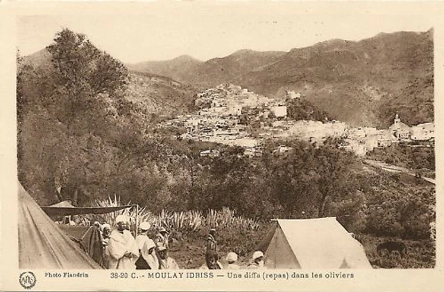 Morocco Moulay Idriss Une Diffa Meal In The Olive Trees
