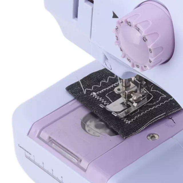 US Plug Electric Mini Sewing Machine 12 Stitches Household Sewing Machine