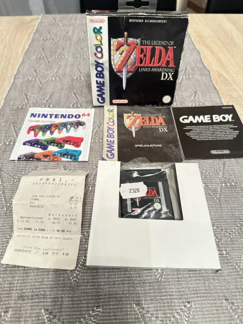 Gameboy Color Spiel:  The Legend of Zelda: Link's Awakening DX  (Game Boy, 1993)