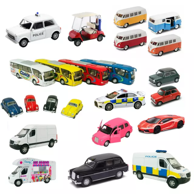 Die Cast Cars Vehicles Toy Car Model Diecast Metal MINI COOPER, MAZDA, VW, ROVER