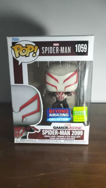 Funko Pop! Marvel - Gameverse - Spider-Man 2099 (SDCC 2022, Vaulted) #1059