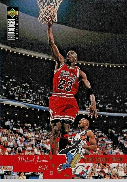 michael jordan upper deck card 1995