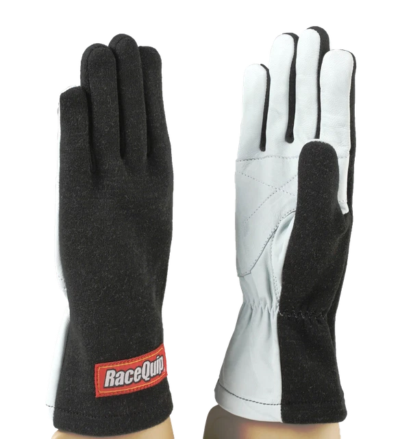 350002RQP RaceQuip 350 Series 1 Layer Nomex Basic Race Gloves