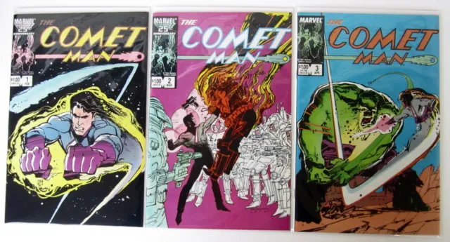 Marvel 25th Anniversary Comics The Comet Man #1-6 Complete Run Lot 1986-87