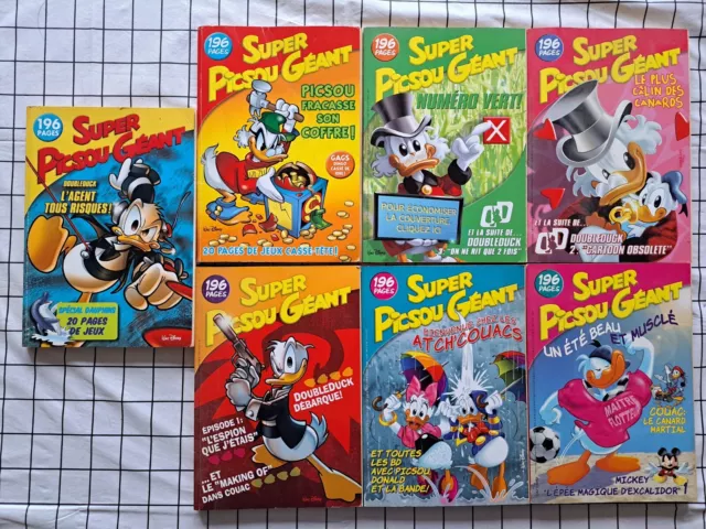 Lot super picsou géant N°146 au N°152