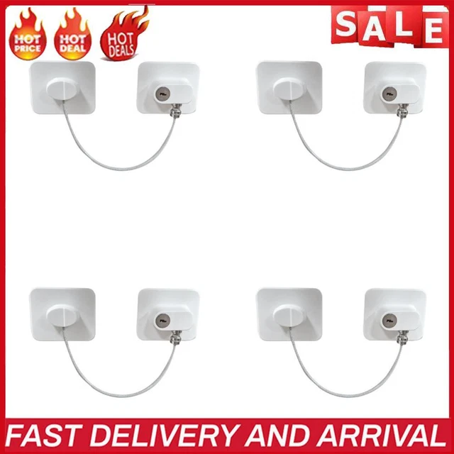 Universal Door Limiter Aluminum Alloy Door Lock for Child Kids Protective Device
