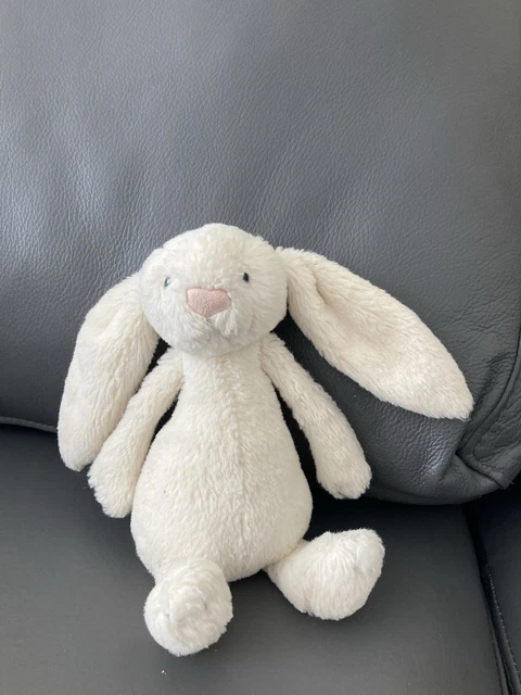JELLYCAT BASHFUL CREAM Bunny (Small) – Excellent Condition £12.94 ...