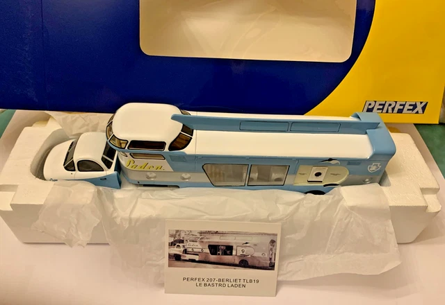 BERLIET GLA 5S DUBOS 1951, véhicule miniature 1/43e PERFEX 327