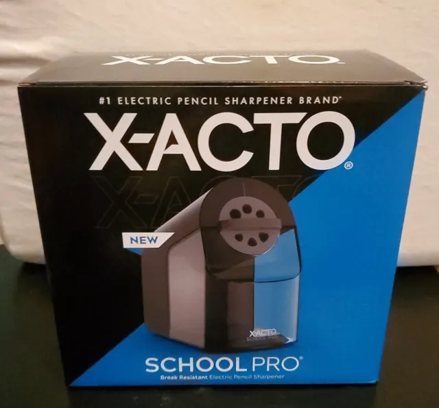 X-ACTO School Pro Classroom NEW Break Resistant Electric Pencil Sharpener 1670X
