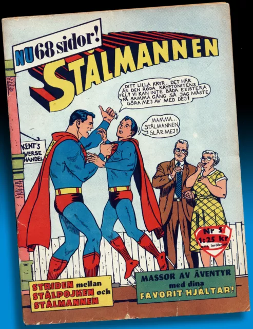 Superman 1963 Mit Batman Robin Dc Action Worlds Finest Super Heroes Silver Age