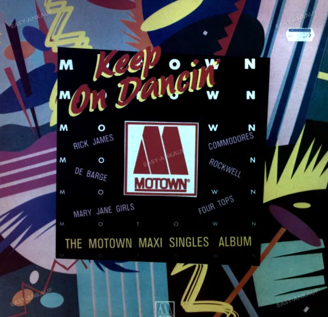 Various - Keep On Dancin' - The Motown Maxi Singles Album LP (VG+/VG+) '