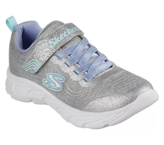 NEW Sketchers Girls Kids Gym School Trainers Sports Shoes Slip-On size