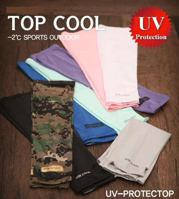 10 Pairs Cooling Sport Outdoor Arm Stretch Sleeves Sun Block UV Protection Cover