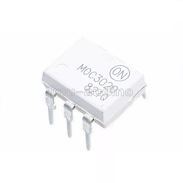 10PCS DIP-6 MOC3020 Optoisolators Transistor Output FAIRCHILD